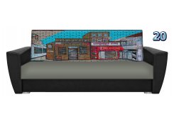 Диван Граффити (Серый)
