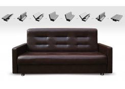 Диван для офиса Аккорд (Коричневый)