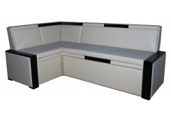 Угловой диван Даллас Люкс (Белый)