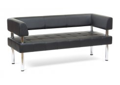 Диван трехместный Бизнес (Серый)