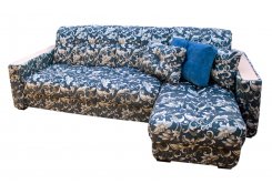 Угловой диван Тахко (Синий)