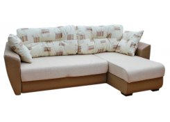 Угловой диван Амстердам Люкс (Коричневый)