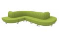 Зигзагообразный диван Блюз 10-09 модульный фото 11