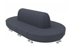 Модульный диван Блюз 10-09 (Серый)