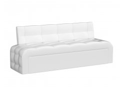 Диван для кухни Прага (Белый)