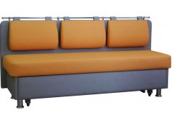 Диван для кухни Милан (Оранжевый)