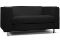 Диван для офиса Бит (Черный)