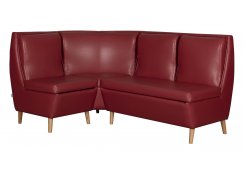 Угловой диван Беседа 2 (Красный)