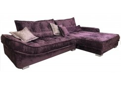 Угловой диван Бруно (Фиолетовый)