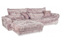 Угловой диван Бруно (Розовый)