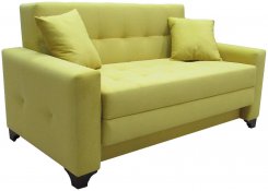 Диван-кровать Этро Люкс с опорой №1 (Желтый)