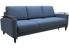 Диван-кровать Джерси с опорой №5 (Синий)
