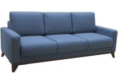 Диван-кровать Джерси-2 с опорой №6 (Синий)