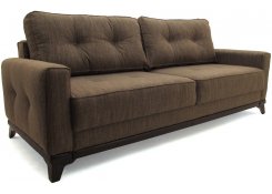 Диван-кровать Джерси-5 с опорой №4 (Коричневый)