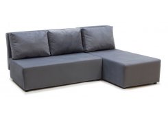 Угловой диван-еврокнижка Сеул (Черный)