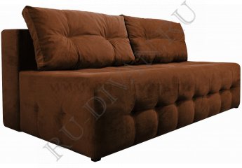 Прямой диван БОСС МИНИ коричневый фото 1