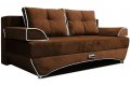 Прямой диван Валенсия коричневый фото 2