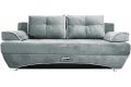 Прямой диван Валенсия серый фото 1