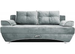 Прямой диван Валенсия серый
