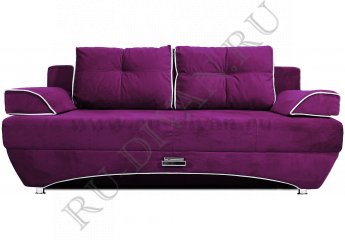 Прямой диван Валенсия фиолетовый фото 1