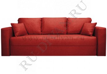Прямой диван Ливерпуль красный – характеристики фото 1