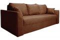 Прямой диван Белфест коричневый – доставка фото 2