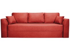 Прямой диван Белфест красный