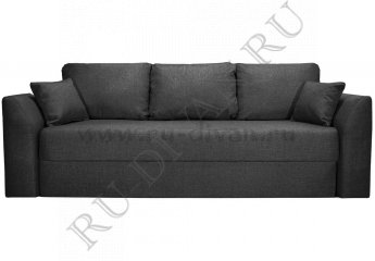 Прямой диван Белфест черный фото 1