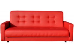 Прямой диван Аккорд 120 красный