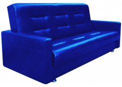 Прямой диван Аккорд 120 синий