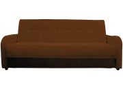 Прямой диван Лондон Люкс коричневый