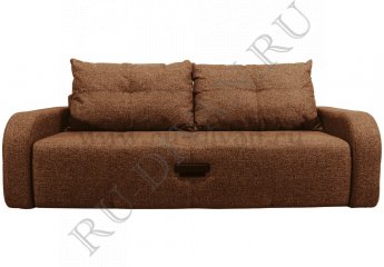 Прямой диван Босс коричневый – доставка фото 1