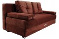 Прямой диван Амстердам Мини Люкс коричневый – отзывы покупателей фото 2