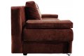 Прямой диван Амстердам Мини Люкс коричневый – отзывы покупателей фото 4