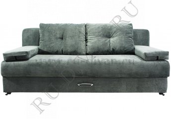 Прямой диван Амстердам Мини Люкс серый – отзывы покупателей фото 1