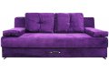 Прямой диван Амстердам Мини Люкс фиолетовый – доставка фото 1
