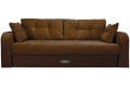 Прямой диван Дублин Люкс коричневый – отзывы покупателей фото 1