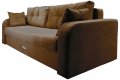 Прямой диван Дублин Люкс коричневый – характеристики фото 3