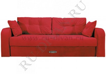 Прямой диван Дублин Люкс красный – характеристики фото 1