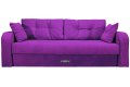 Прямой диван Дублин Люкс фиолетовый – доставка фото 1
