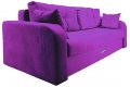 Прямой диван Дублин Люкс фиолетовый фото 2