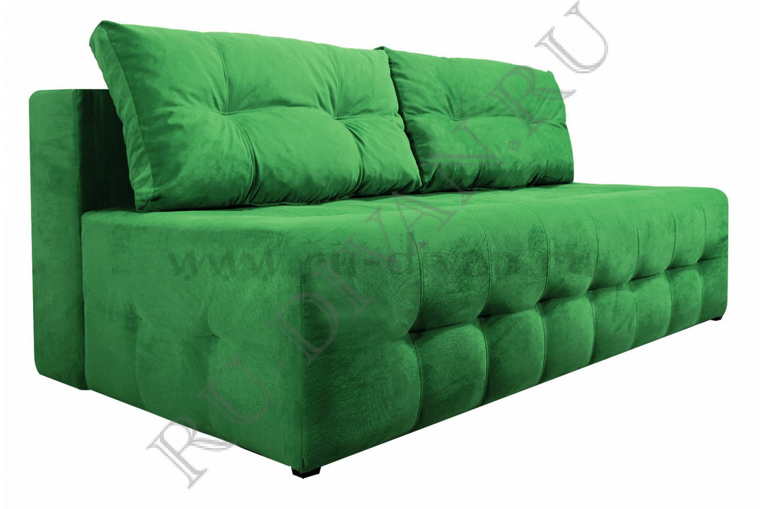 Прямой диван БОСС МИНИ зеленый – характеристики