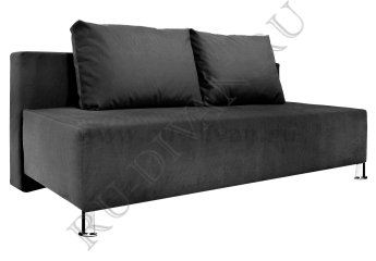 Прямой диван Парма Люкс черный фото 1