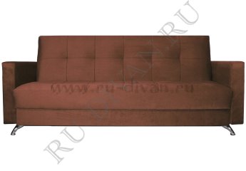 Прямой диван Престиж Люкс коричневый фото 1