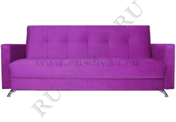 Прямой диван Престиж Люкс фиолетовый – доставка фото 1
