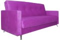 Прямой диван Престиж Люкс фиолетовый – доставка фото 2