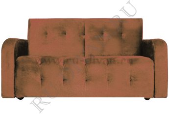 Прямой диван Оксфорд Люкс коричневый – доставка фото 1