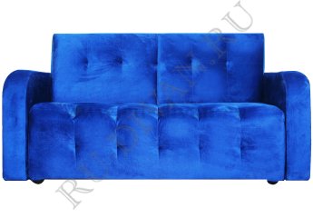 Прямой диван Оксфорд Люкс синий фото 1