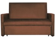 Прямой диван Идея коричневый