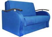 Прямой диван Алекс синий